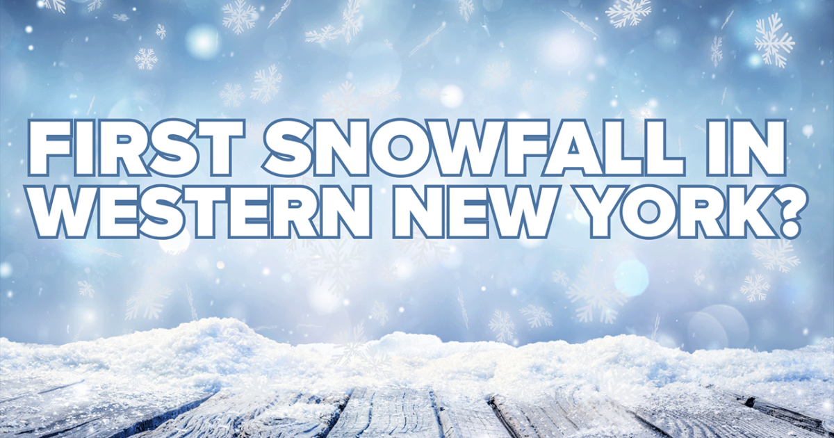 First snowfall of the season in Western New York? It's looking more likely
