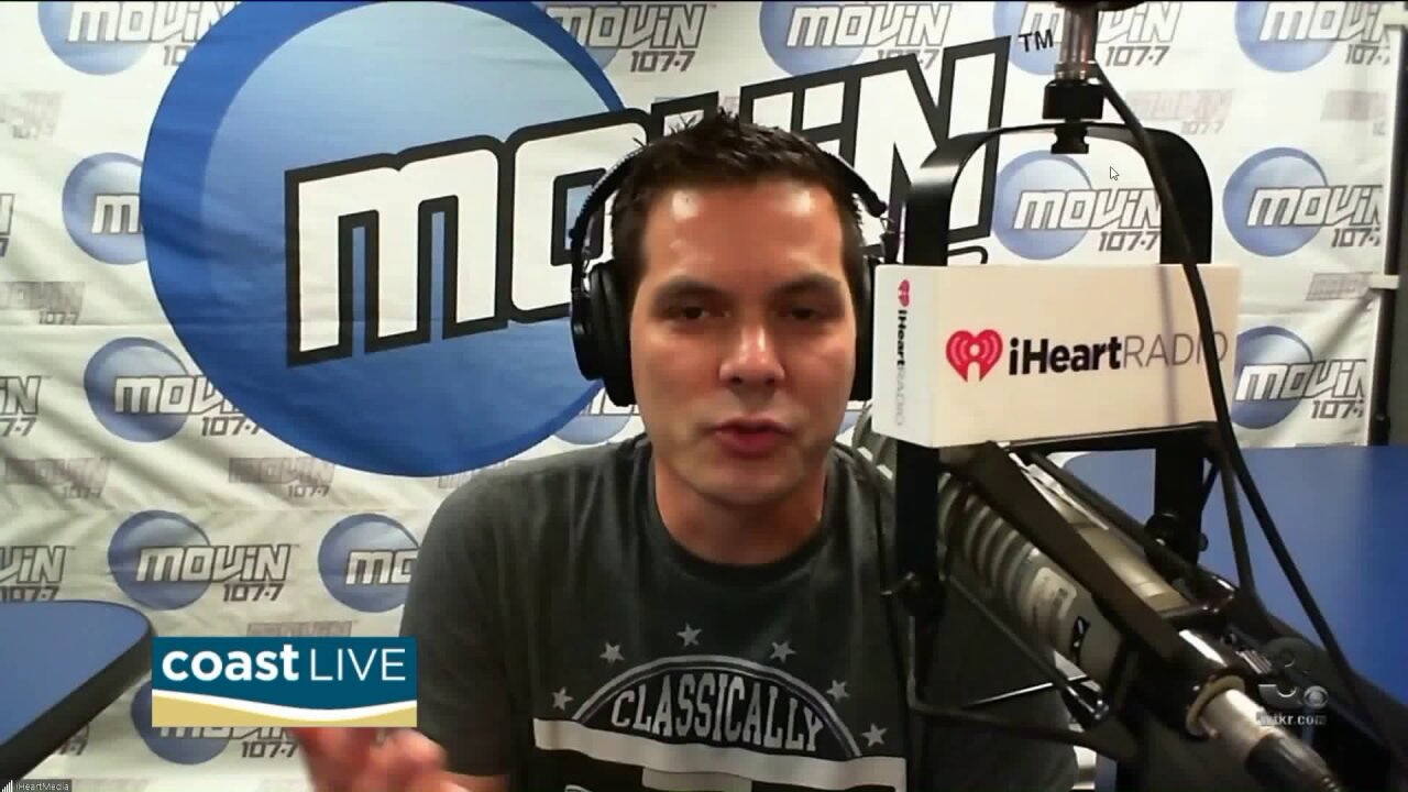 Music news with “Some Guy Named Tias” from MOViN 107.7 on Coast Live