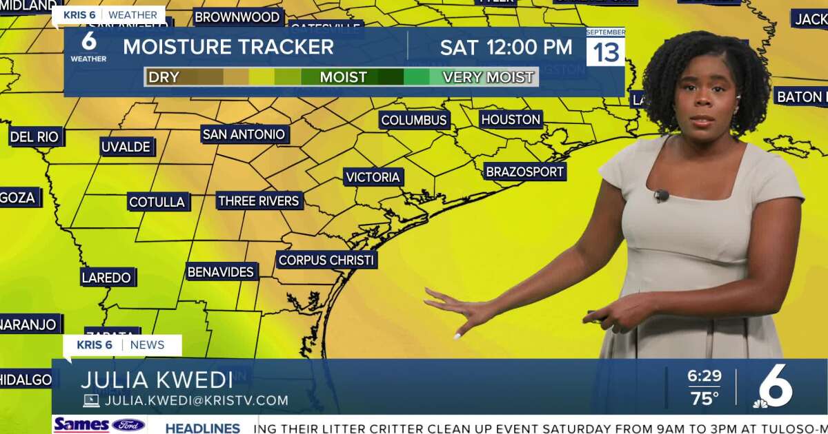 Rainy start to Friday before a drier weekend