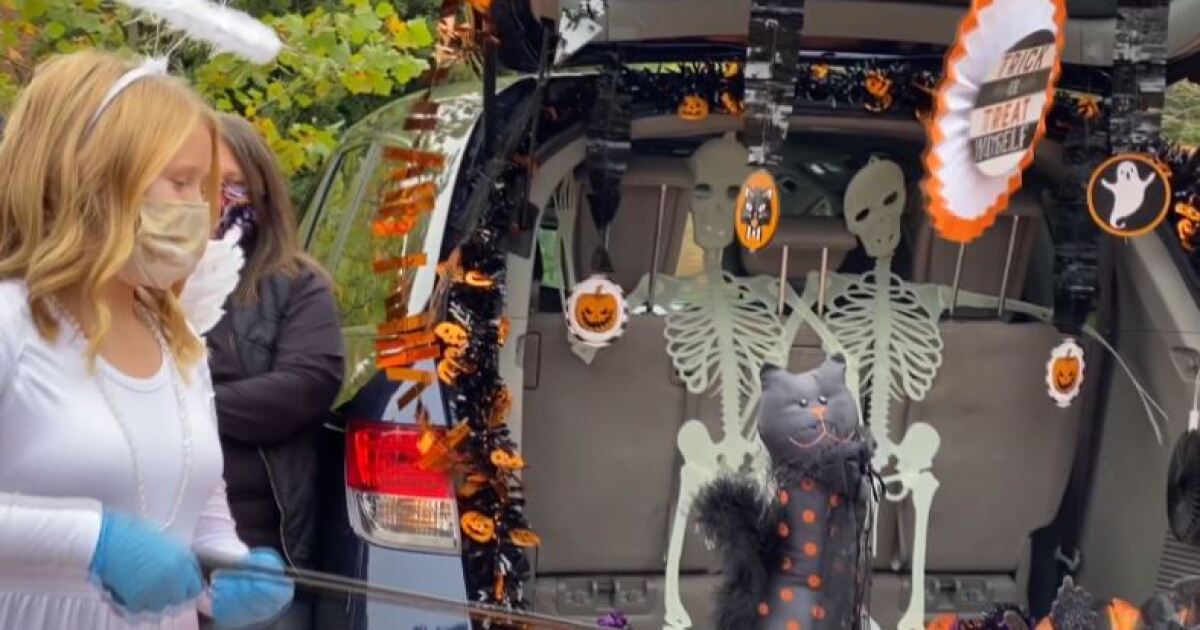 Drivethru trickortreating for kids