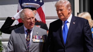 US Britain Royal Visit Trump