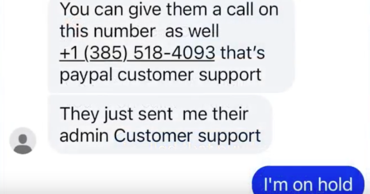 Berkley Public Safety warns of PayPal impersonation scams on Facebook Marketplace