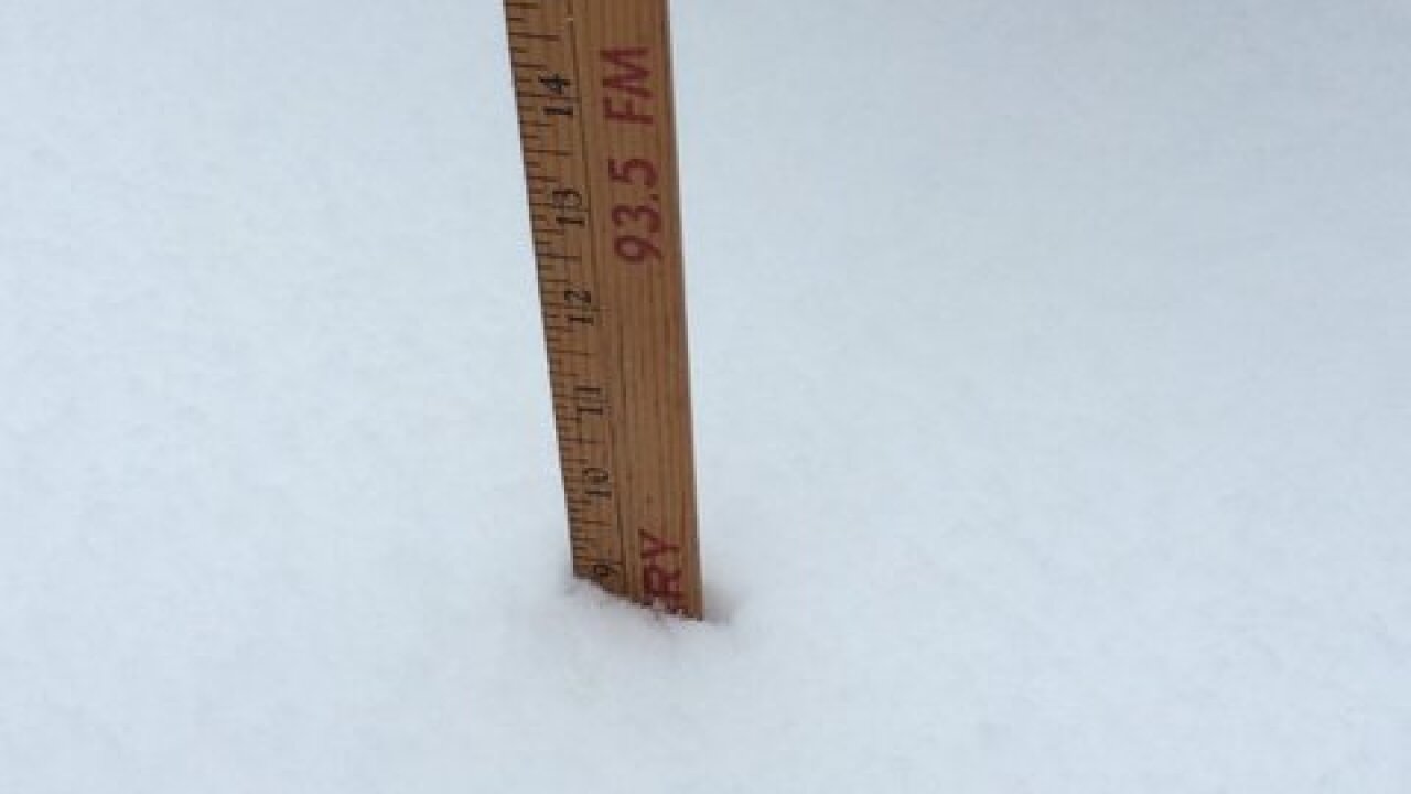 PHOTOS: Central Indiana gets hit with rain, snow