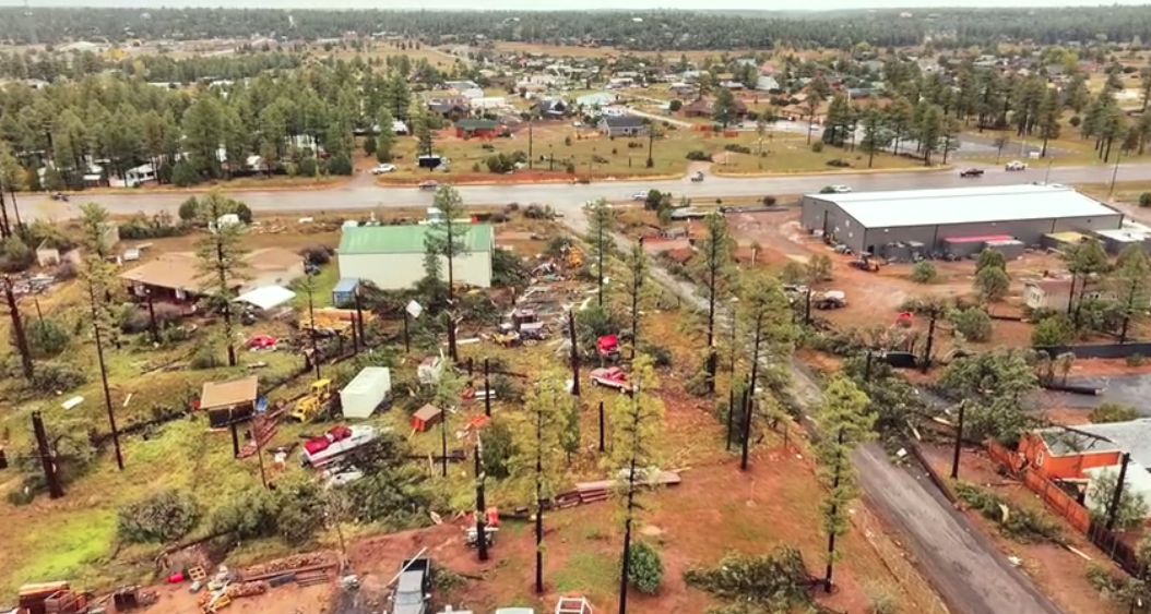 Heber Overgaard tornado possible damage