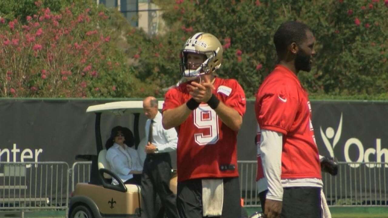 Saints Open Camp, Brees’s 18th