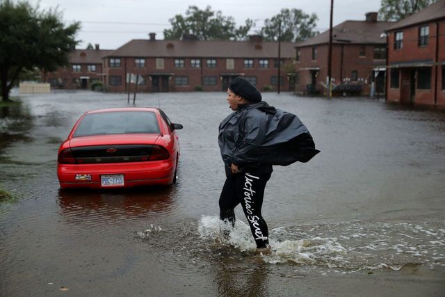 Photos: Flood waters rise in North Carolina ahead of Florence