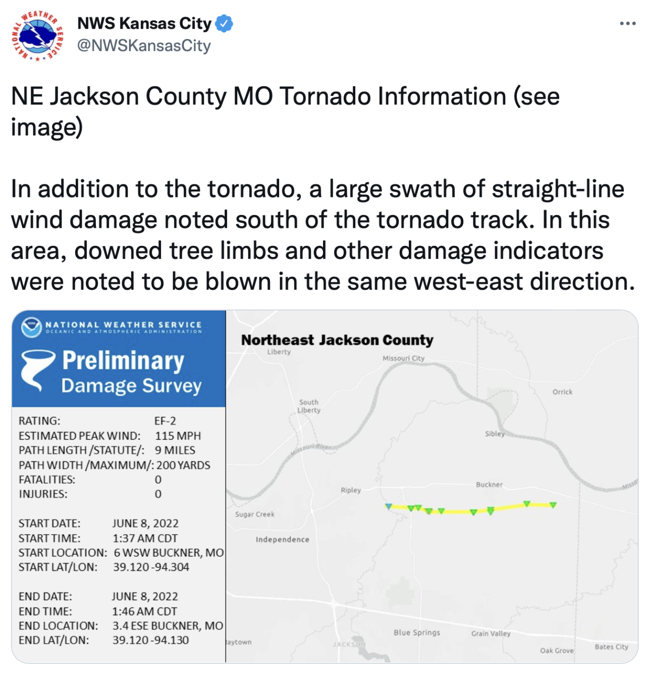 Jackson County Tornado