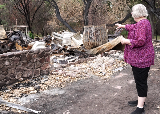 Lost but not forgotten: Family looks to rebuild their 'safe place' after Bowers Fire