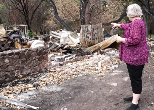 Lost but not forgotten: Family looks to rebuild their 'safe place' after Bowers Fire 