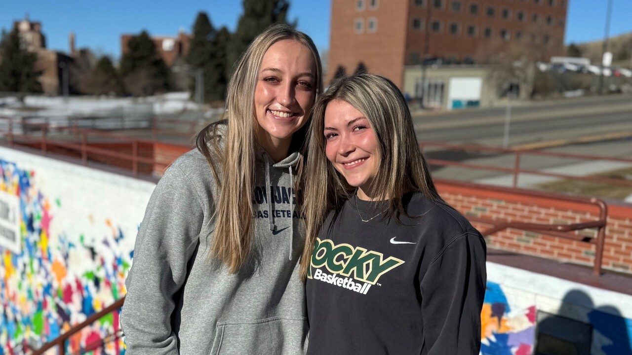 Kortney Nelson and Gracee Lekvold