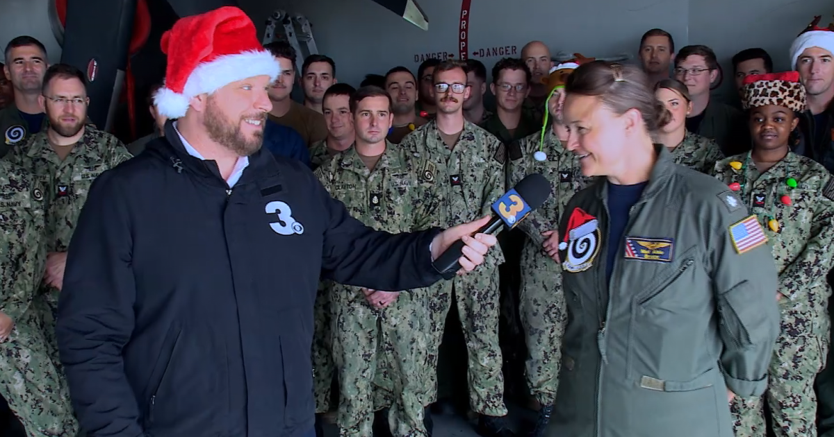 Norfolk-based Navy squadron celebrates holidays whereas deployed in Center East