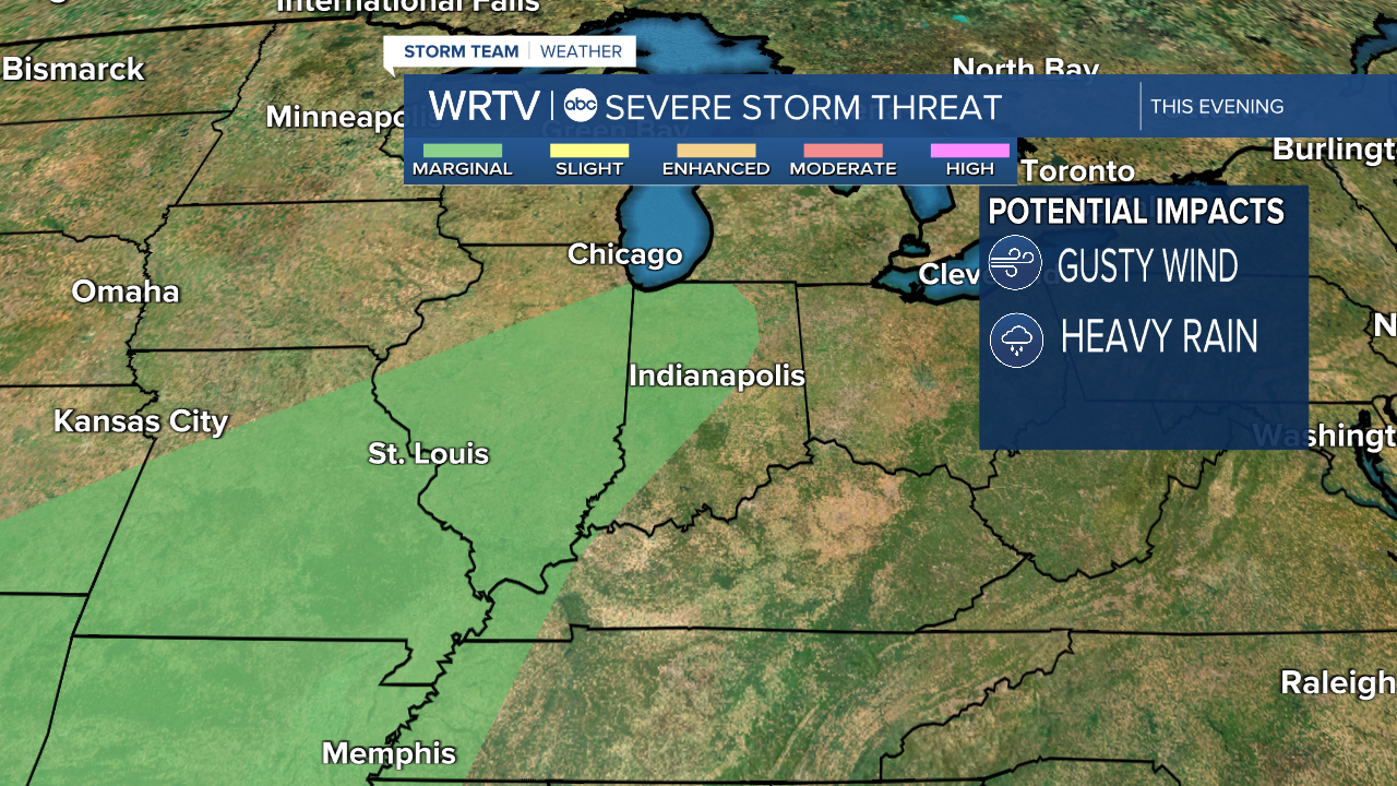 SPC Severe weather risk