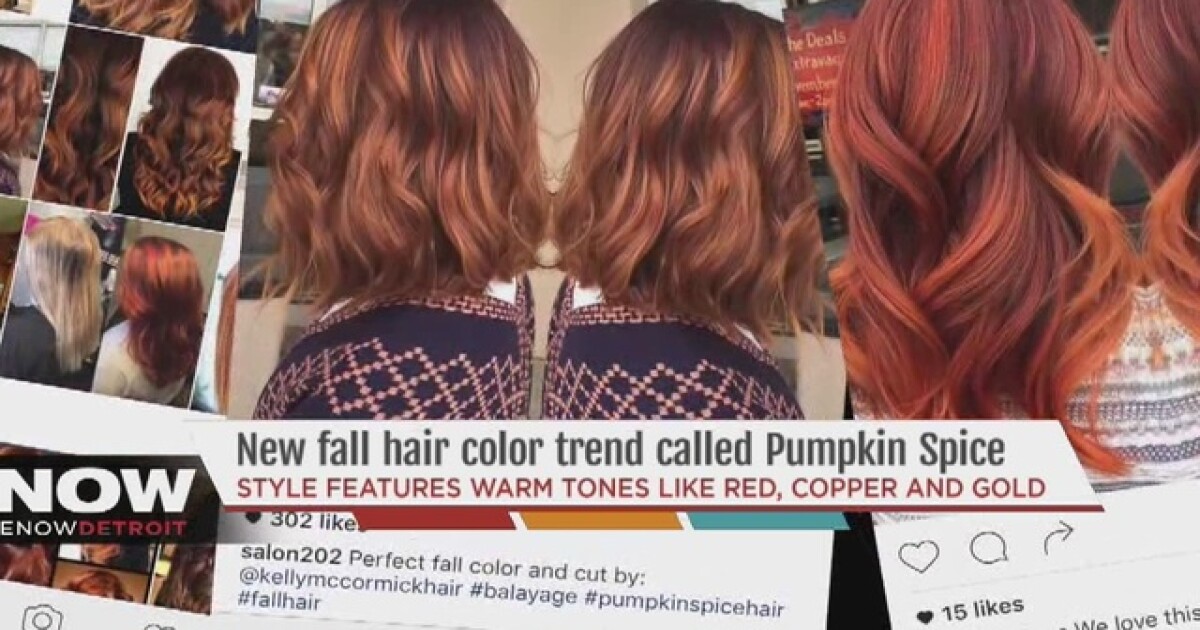 Pumpkin Spice Hair Color 2022 - Copper Hair Color