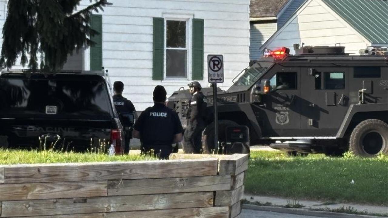 Racine standoff