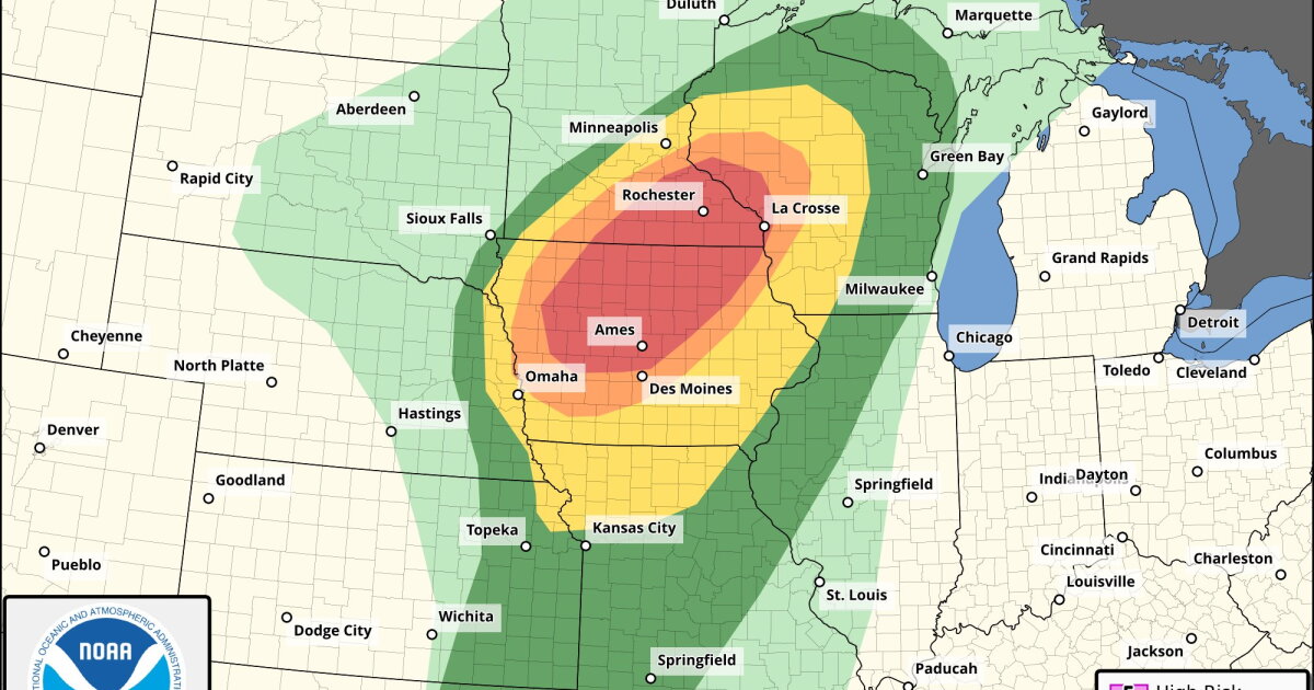 EF2 tornado confirmed in western Wisconsin, NWS says