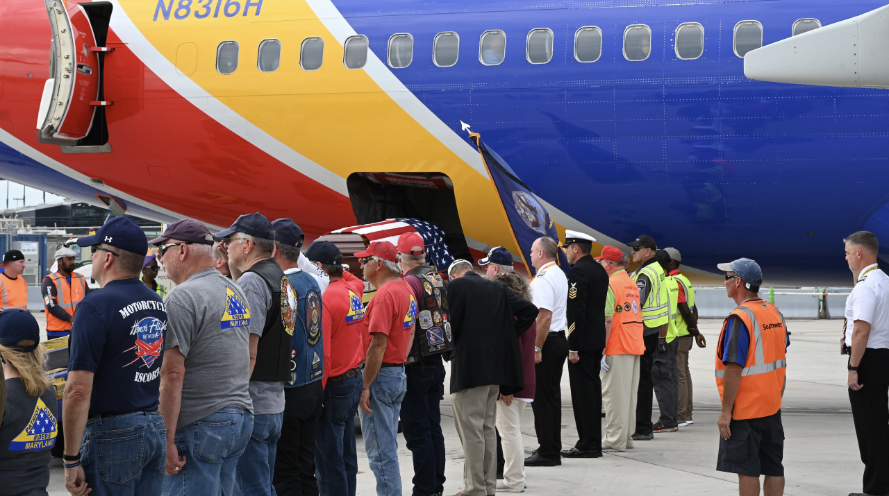 dignified transfer ceremony