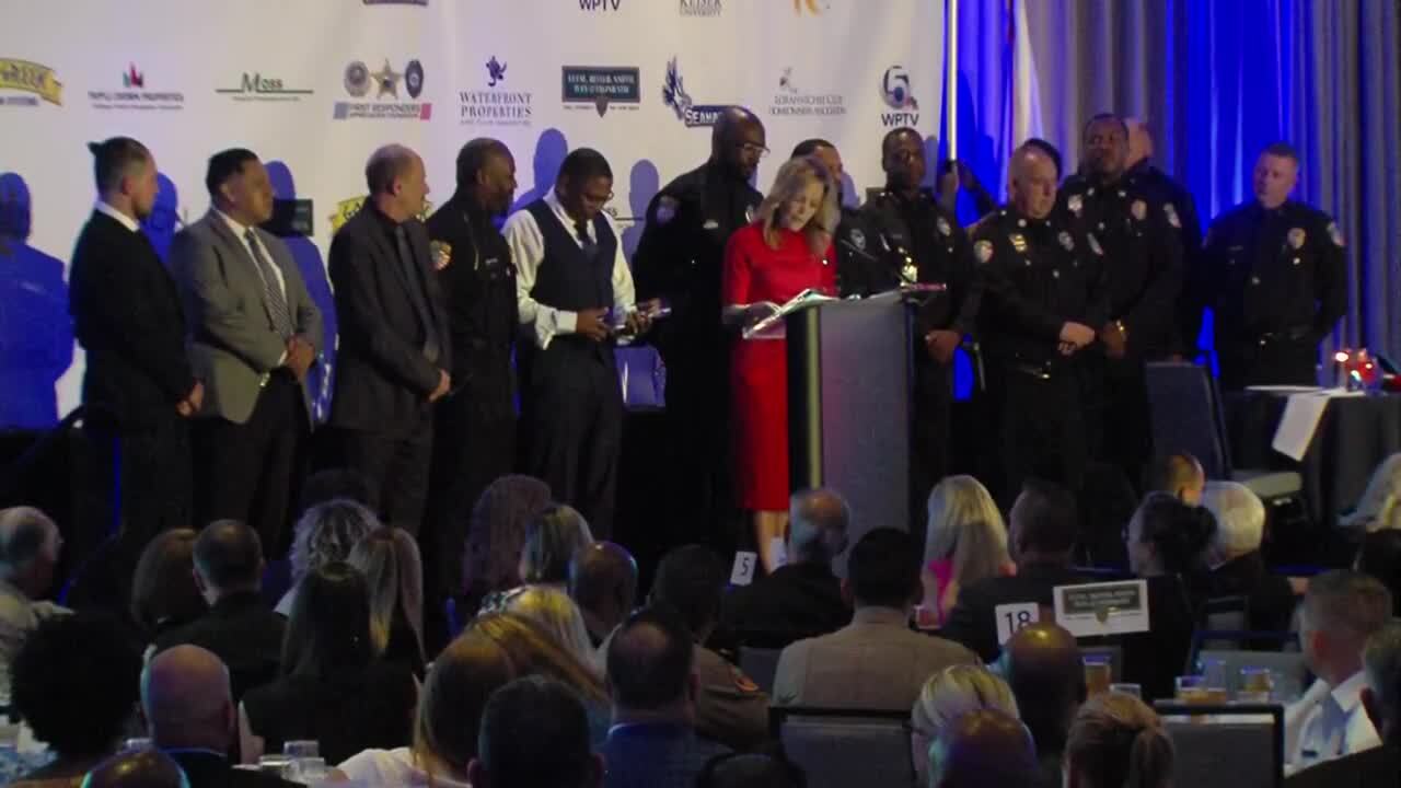 Riviera Beach Police Department, 2023 LEO Award honorees for Task Force or Unit of the Year