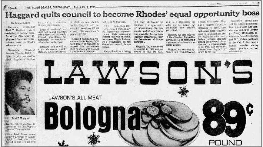 Cleveland Councilman Paul Haggard