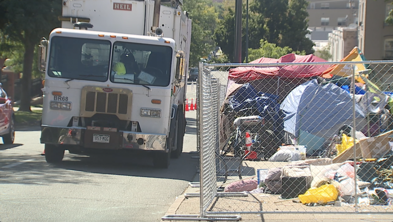 Denver homeless sweep