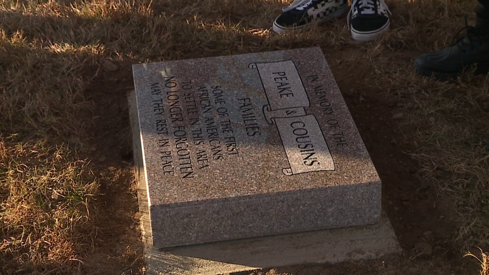 North Olmsted grave stone