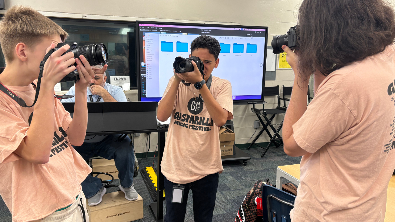 Student photographers
