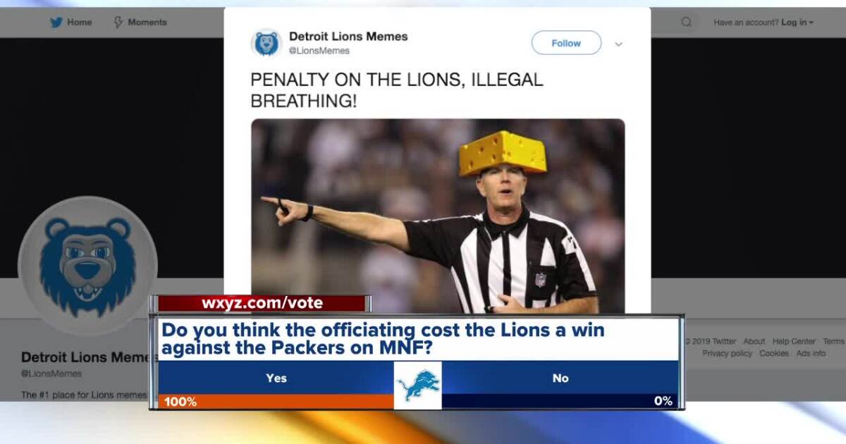 Lions De Trey Flowers Fans React To Controversial Calls Following Loss Against Packers