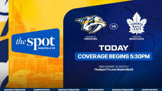 Predators vs. Leafs, promo graphic, Oct. 6, 2026
