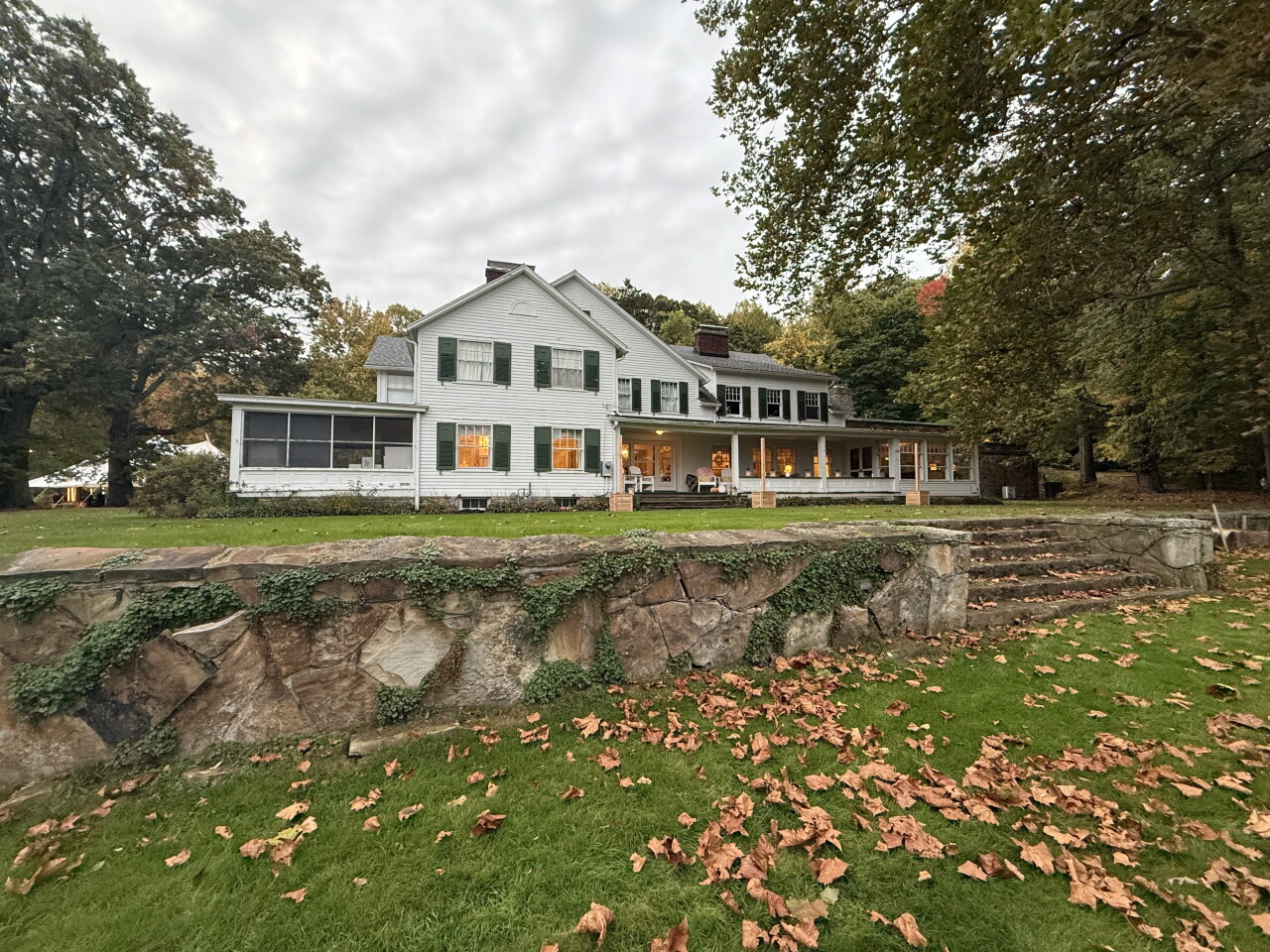 Front of Victor Manor House