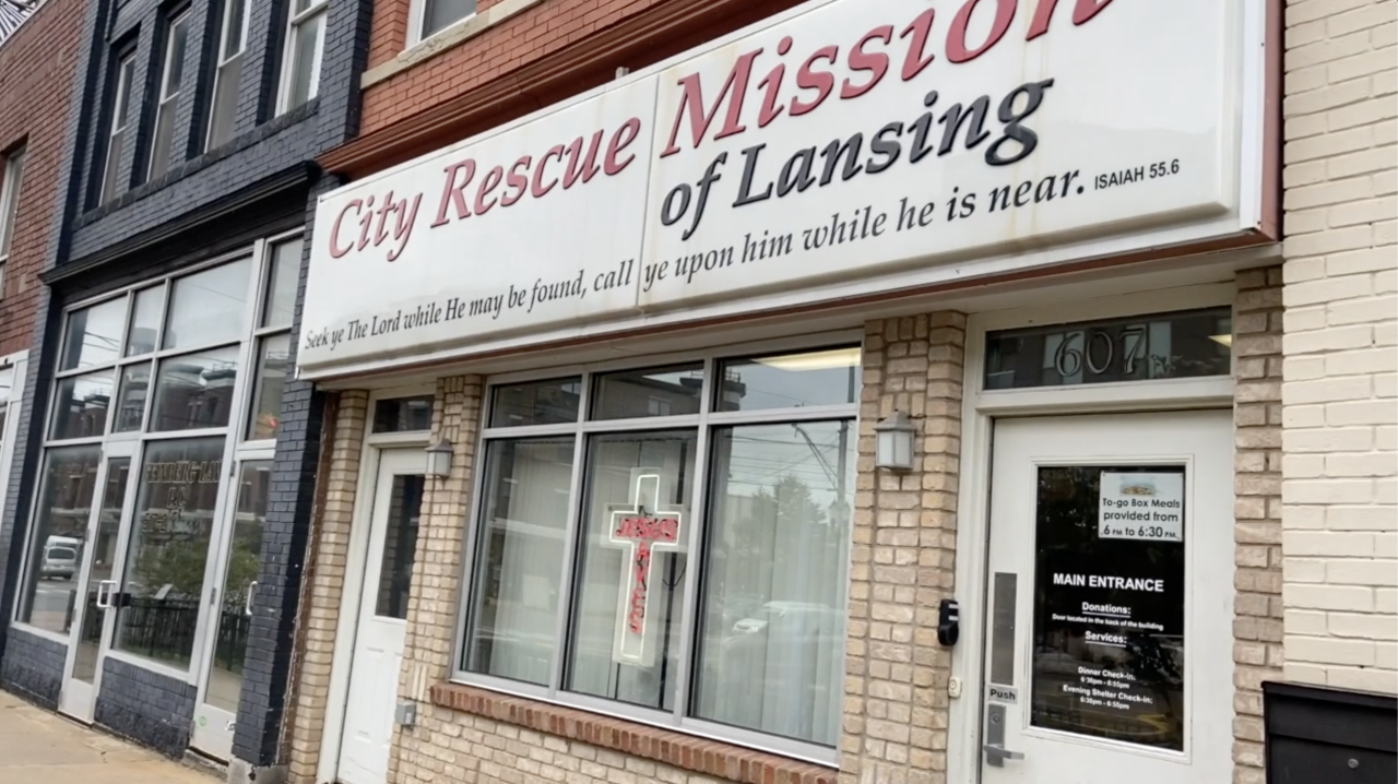 The City Rescue Mission of Lansing is temporarily not admitting new guests