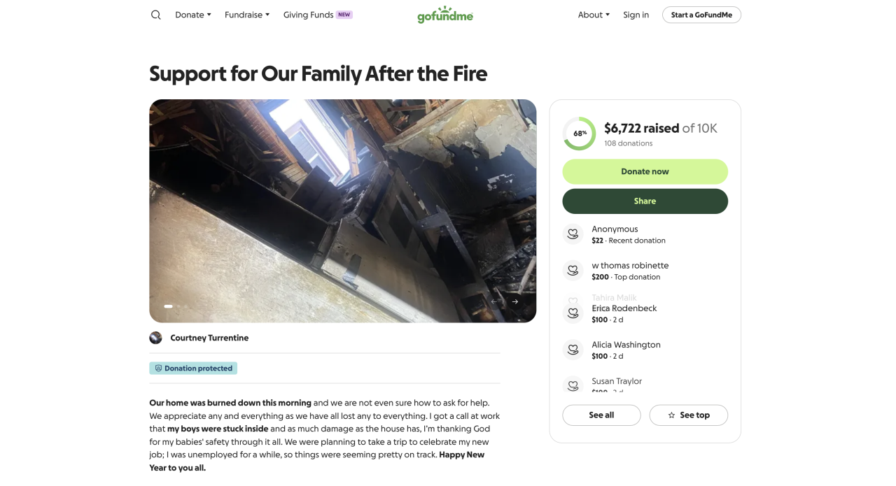 After our story aired, viewers helped raise nearly $7000, along with clothing, furniture, school supplies, and hope.