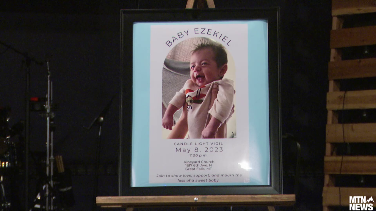 Candlelight vigil held for 'Baby Ezekiel' in Great Falls