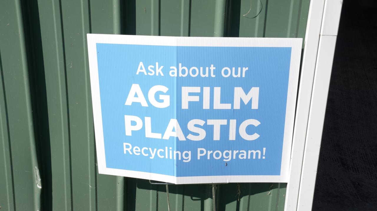 Agricultural film plastic recycling program