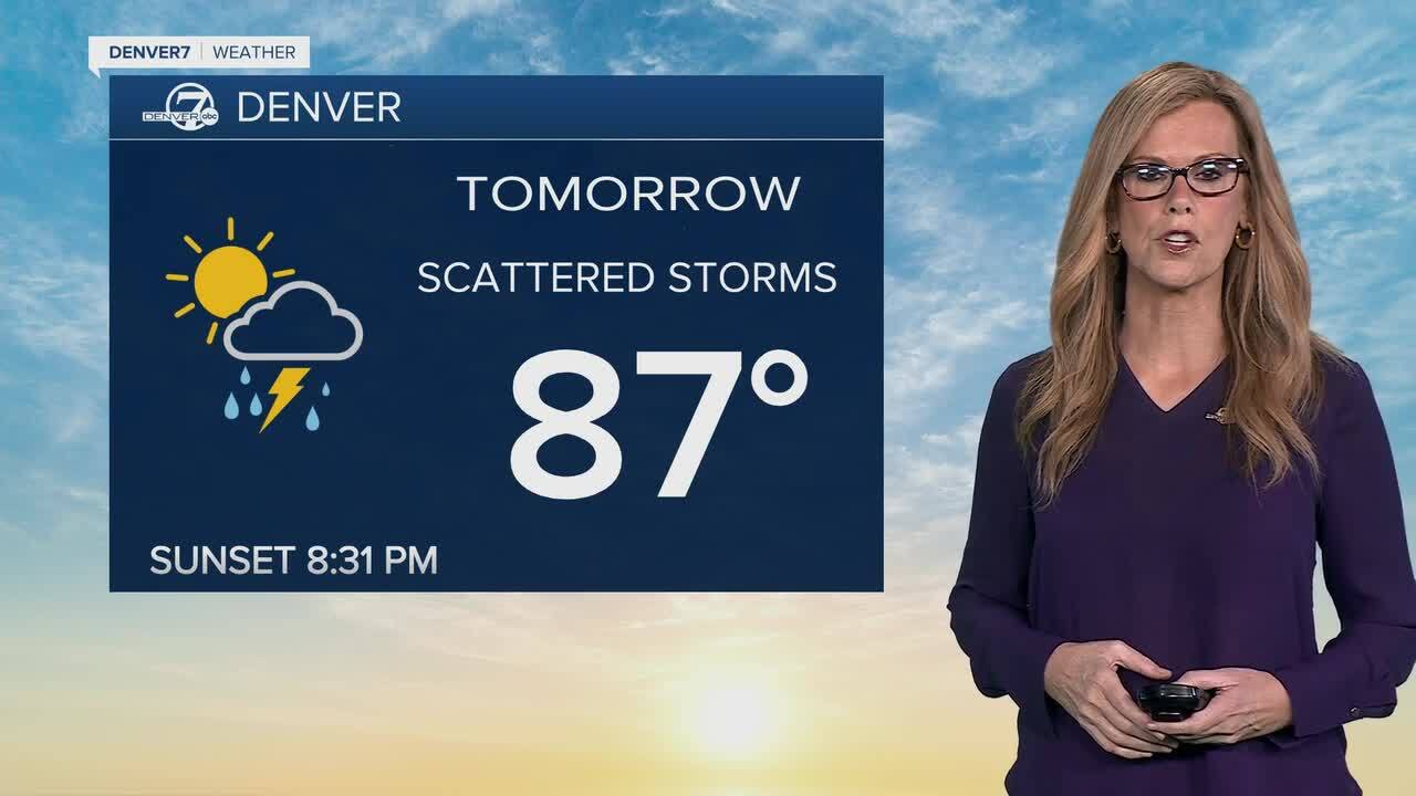 Denver forecast for Monday