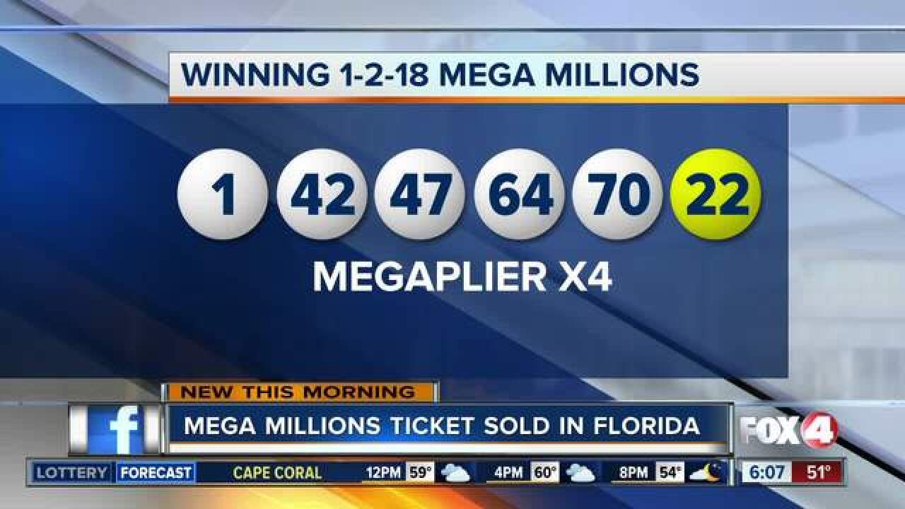 Mega Million Florida / Mega Millions Numbers Results August 26 2014