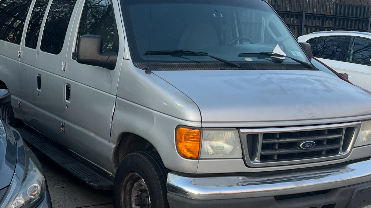 The suspects' van