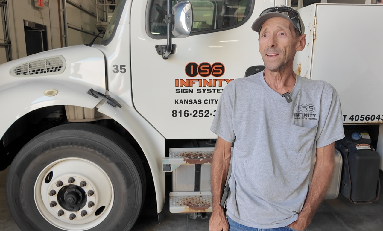 Matt McNutt, service manager for Infinity Sign Systems .png