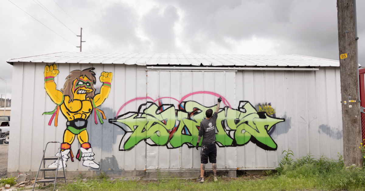 Billings graffiti artist drawing the line between craft and vandalism