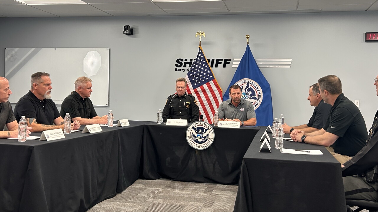 DHS Secretary Markwayne Mullin