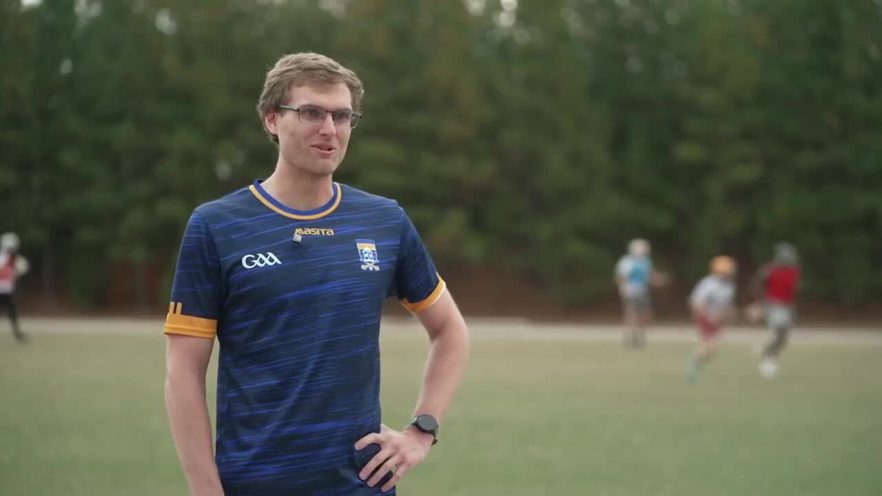 Richmond Battery GAA Club Coach Connor Brogan