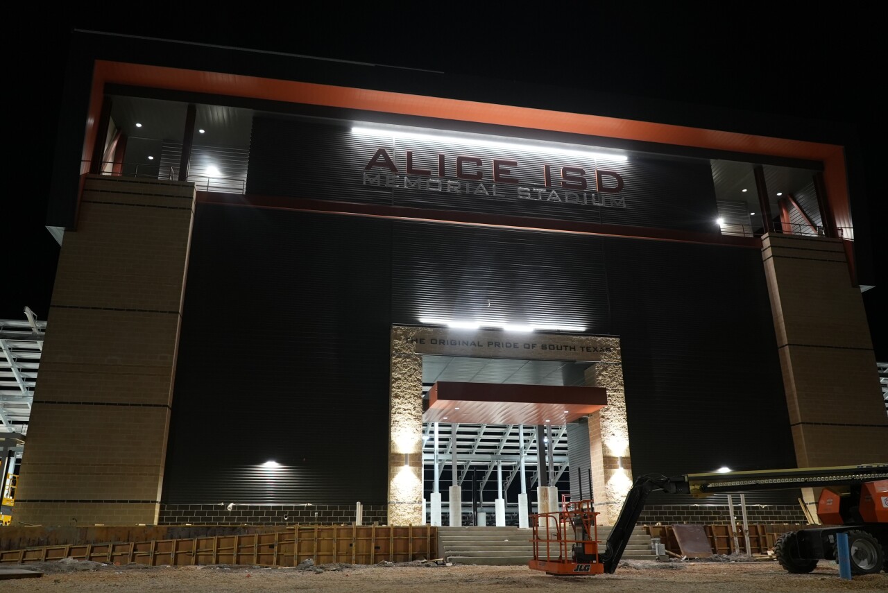 Alice Memorial Stadium entrance