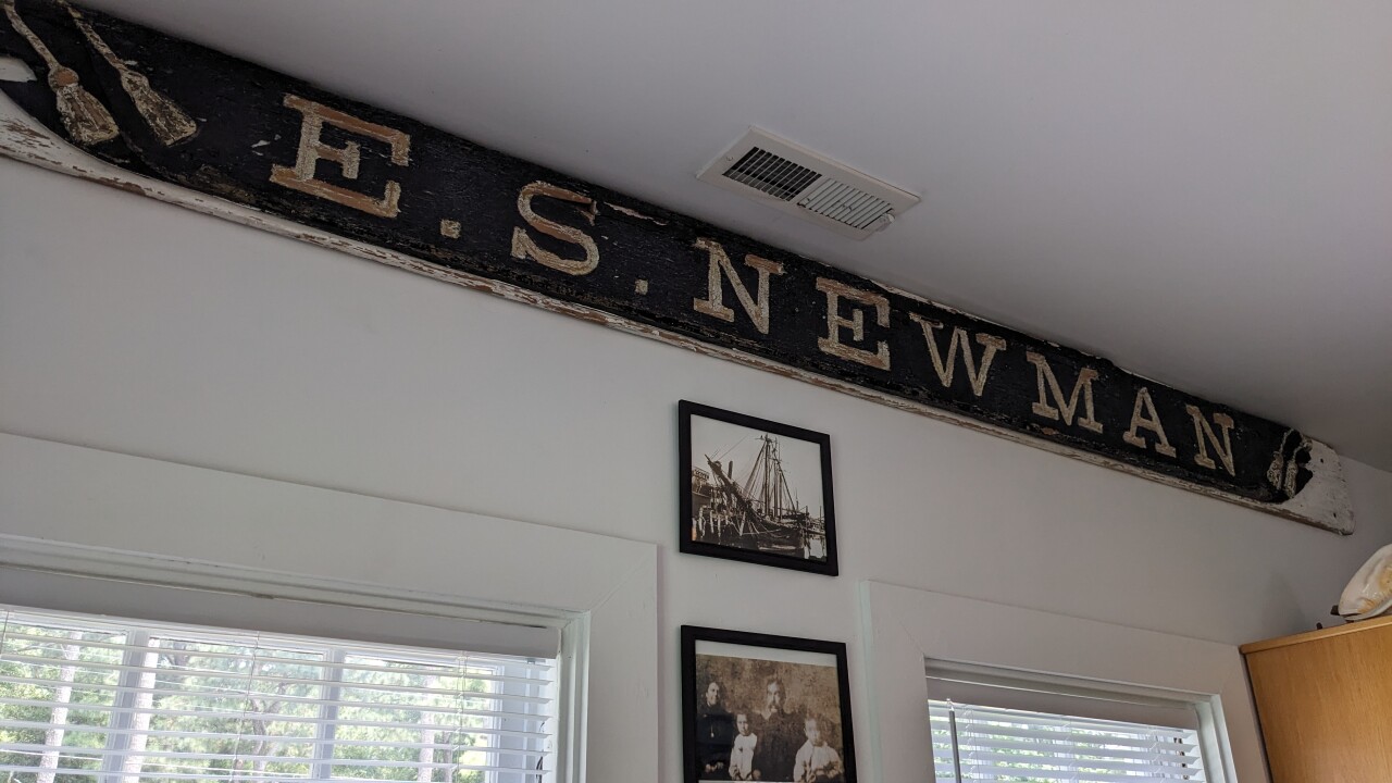 E.S. Newman Signboard