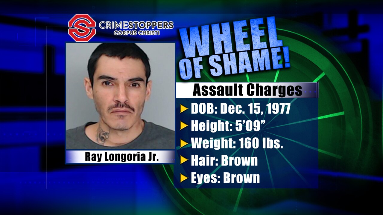 Wheel Of Shame Fugitive: Ray Longoria Junior