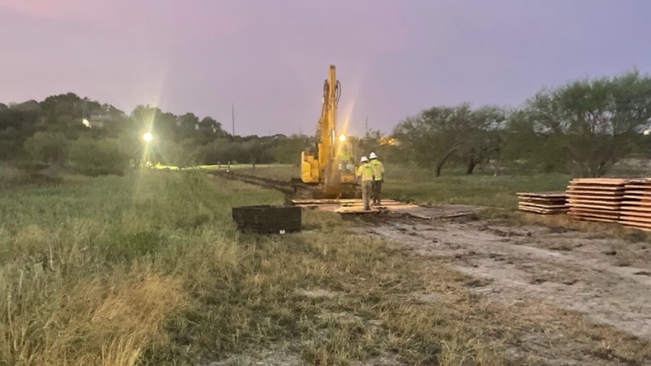 Mary Rhodes Pipeline leak