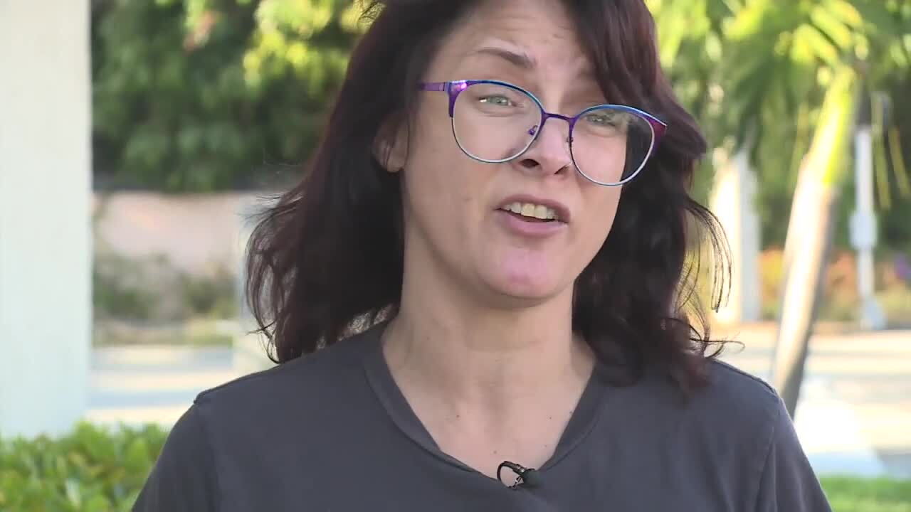 Shannon Michaud, says daughters scared about dangerous drivers in West Palm Beach