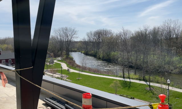 Thornapple River from Ada Hotel