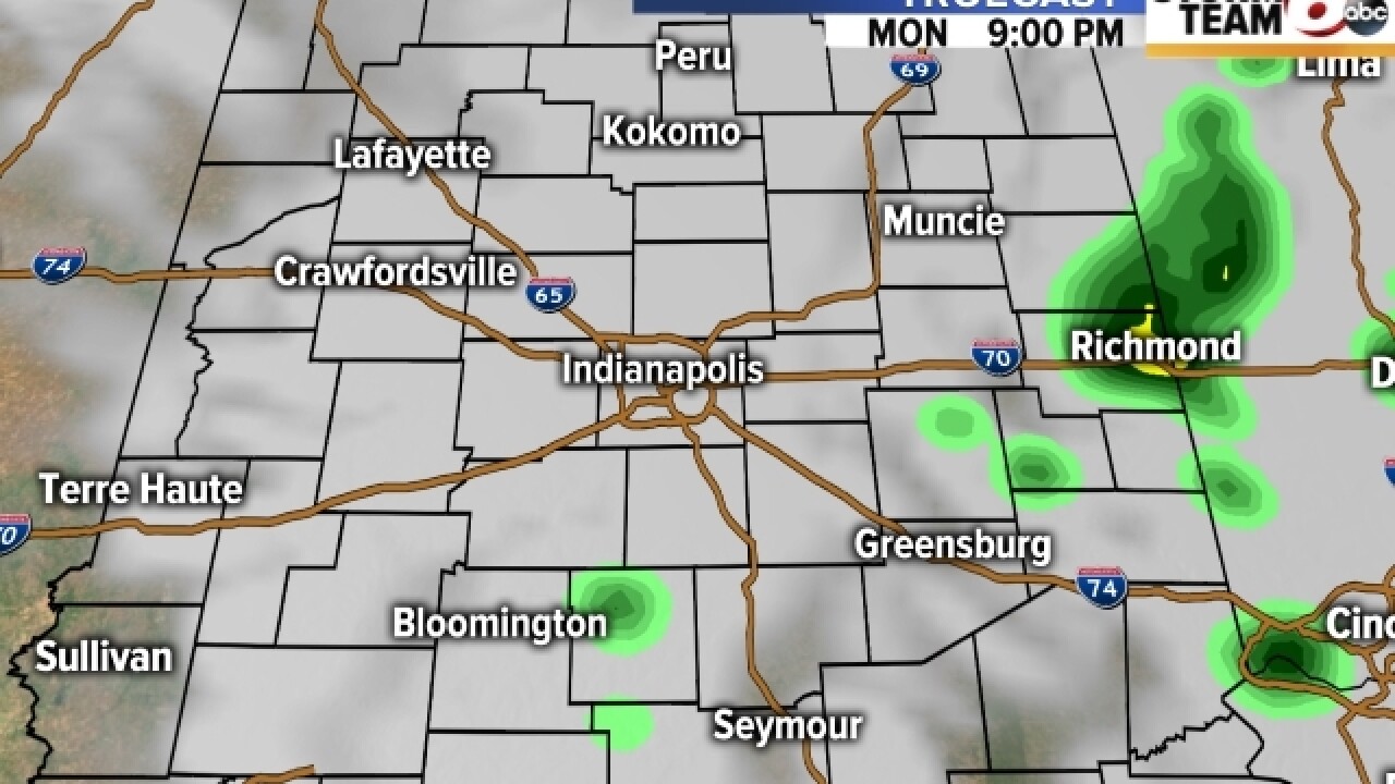 PHOTOS: When will rain hit central Indiana?