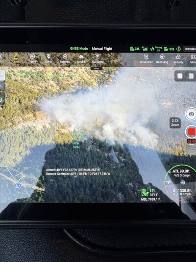 Small wildfire prompts evacuation warning between Allenspark and Lyons in Boulder County.jpeg