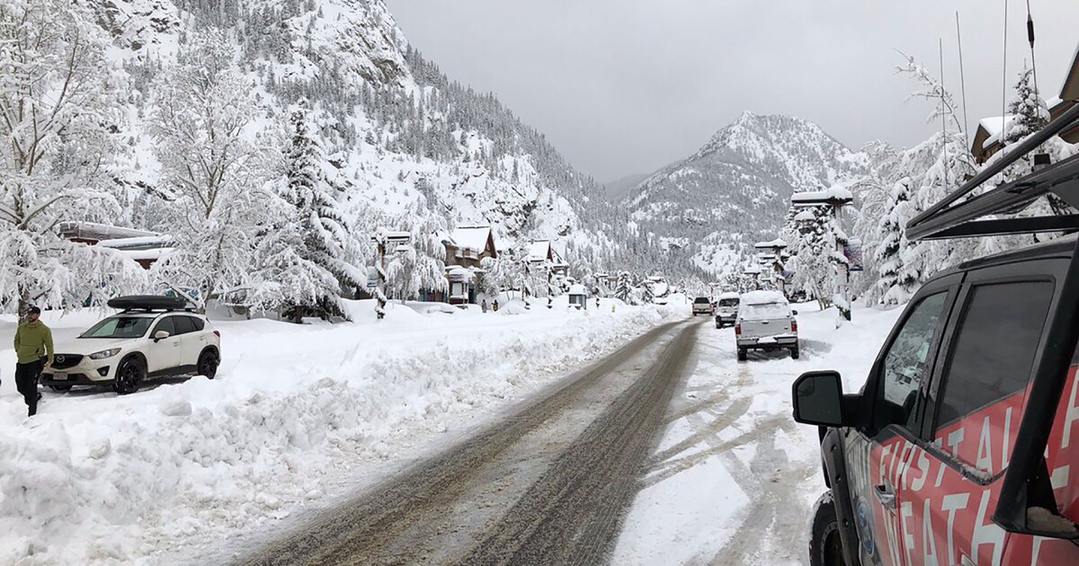 Snowstorm heading in could bring season's first significant snowfall to
