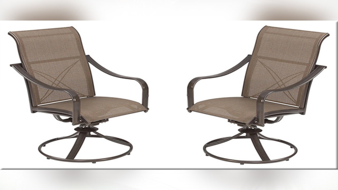 Casual Living Worldwide Recalls Swivel Patio Chairs Due To Fall Hazard