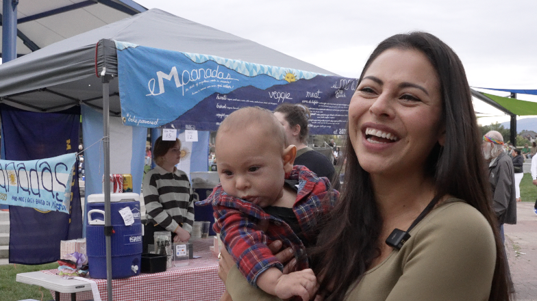 Miriam Salinis has taken salsa dancing before and is ready to put those skills to use during the festival.